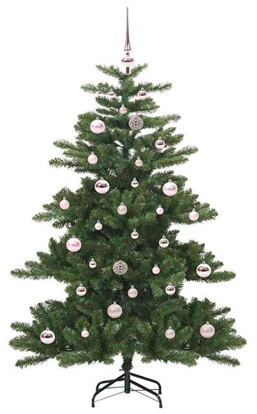 Umělý Skládací Vánoční Strom Zelená 150 cm PVC a ocel 3397655