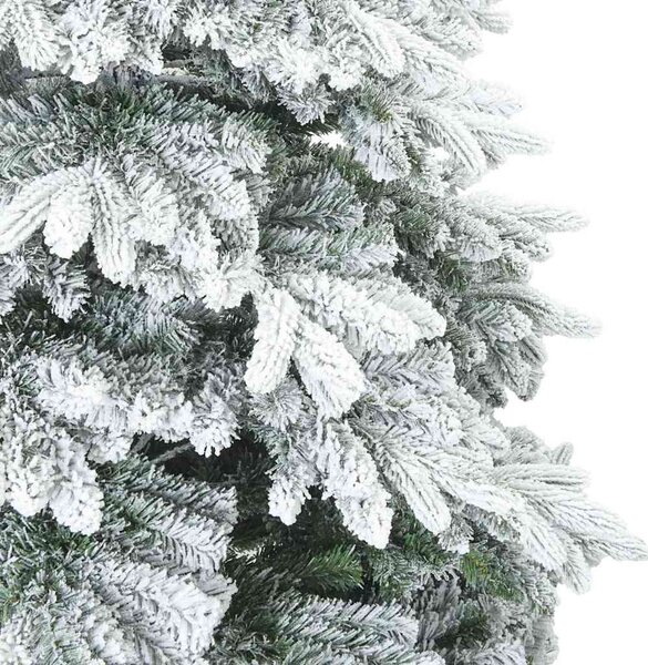Umělý vánoční stromeček s 300 LED diodami Bílá 180 cm PE a PVC 3397610