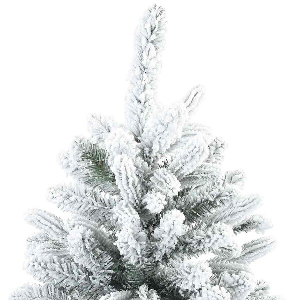 Umělý vánoční stromeček s 300 LED diodami Bílá 180 cm PE a PVC 3397610
