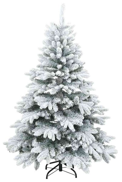 Umělý vánoční stromeček s 150 LED diodami Bílá 150 cm PE a PVC 3397603