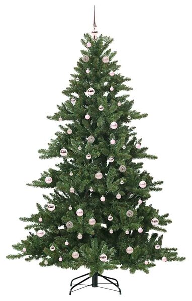 Umělý Skládací Vánoční Strom Zelená 210 cm PVC a ocel 3397681