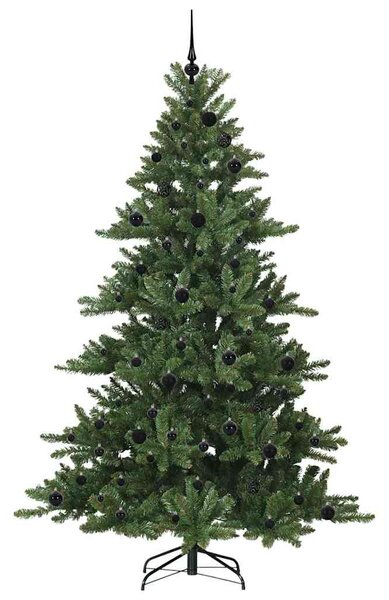 Umělý Skládací Vánoční Strom Zelená 210 cm PVC a ocel 3397680