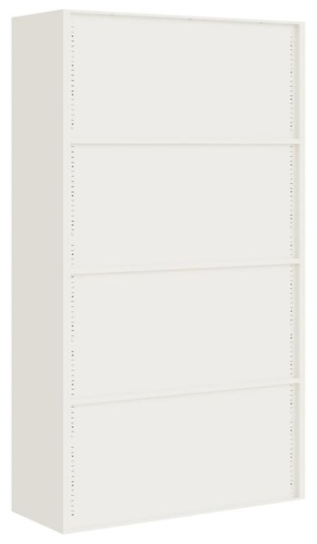 Kartotéka bílá 105 x 40 x 180 cm ocel 339768