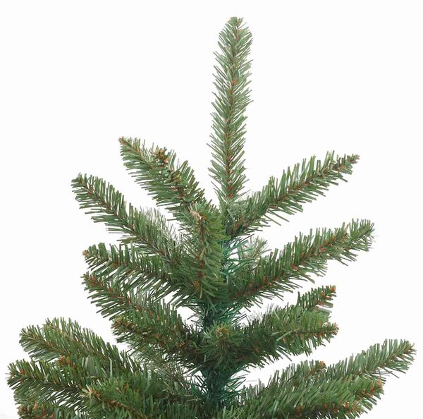 Umělý Skládací Vánoční Strom Zelená 210 cm PVC a ocel 3397675