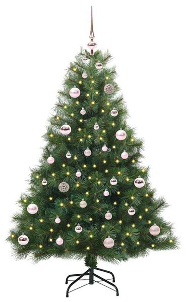 Umělý vánoční stromeček s stojanem Zelená 150 cm PE a PVC 3397772