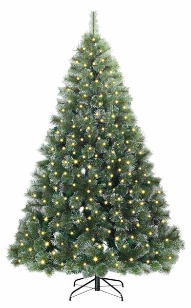 Umělý vánoční stromeček s stojanem Zelená 210 cm PE a PVC 3397857