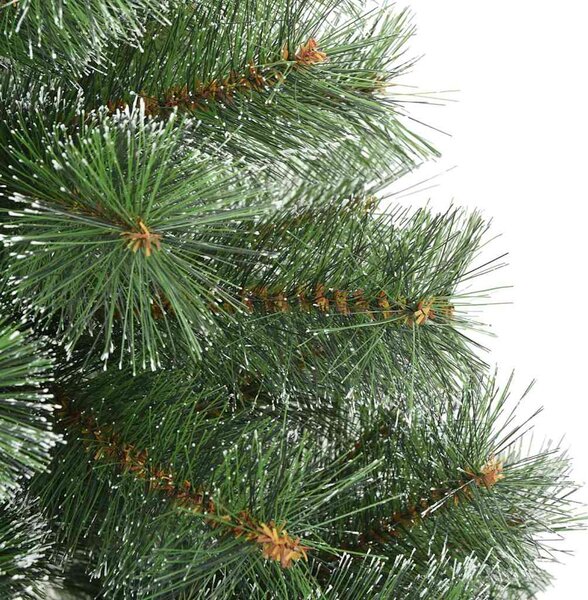 Umělý vánoční stromeček s stojanem Zelená 210 cm PE a PVC 3397857