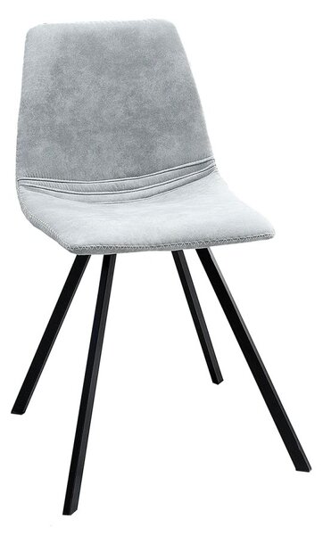 Designová židle Rotterdam Retro / světle šedá