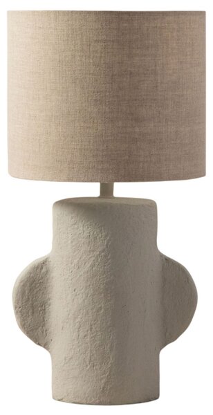 Micadoni Béžová stolní lampa Calantha 43 cm