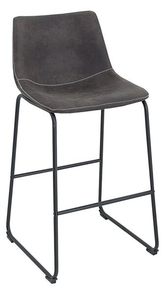 Designová barová židle Ester / vintage šedá