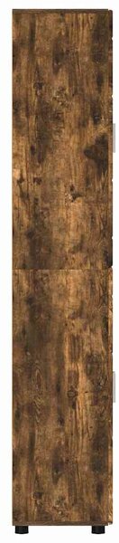 Vysoký bufet FLORIN 60 x 35 x 182 cm Kouřový dub 3397909