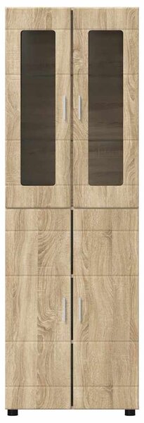 Vysoký bufet FLORIN 60 x 35 x 182 cm Sonoma dub 3397916