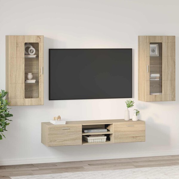 Sestava TV skříněk FLORIN 3 ks Sonoma dub Kompozitní dřevo 3397926
