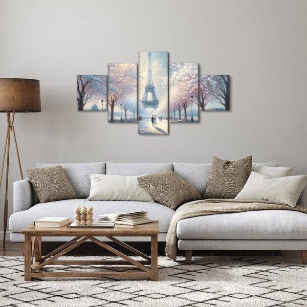 Obraz - Malba z Paříže (125x70 cm)