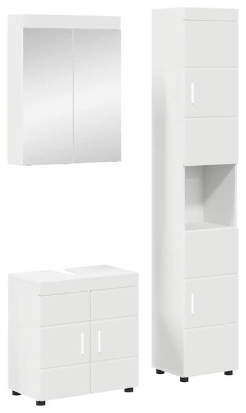 Sada koupelnového nábytku TULUM 3 ks Bílá 60 x 34 x 63 cm 3398034