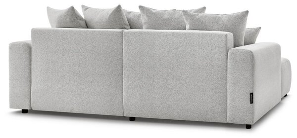 -25 % Dny MOMENTI– Bobochic Paris Světle šedá rozkládací pohovka Atilla 244 cm, levá
