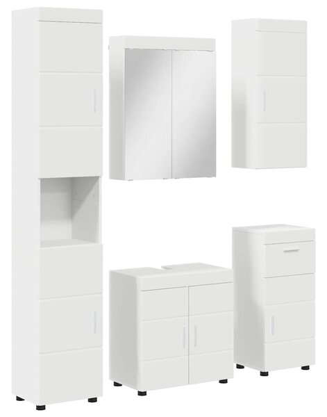 Sada koupelnového nábytku TULUM 5 ks Bílá 60 x 34 x 63 cm 3398054