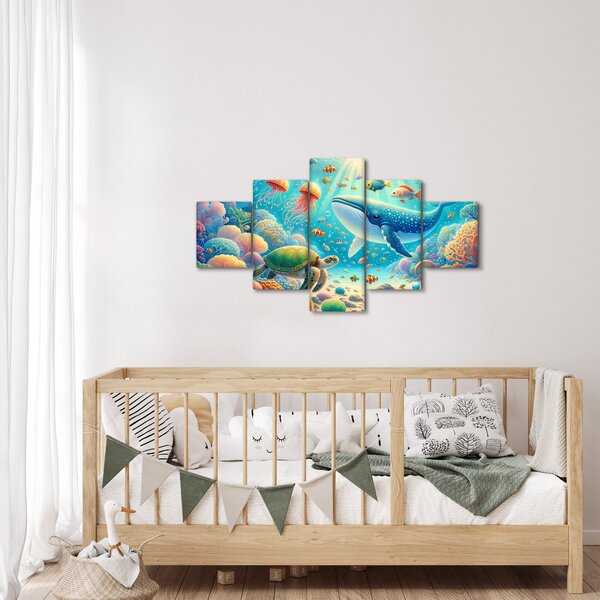 Obraz - Svět pod hladinou (125x70 cm)