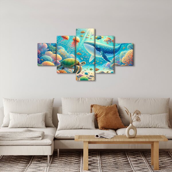 Obraz - Svět pod hladinou (125x70 cm)