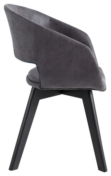 Designová židle Colby antik šedá