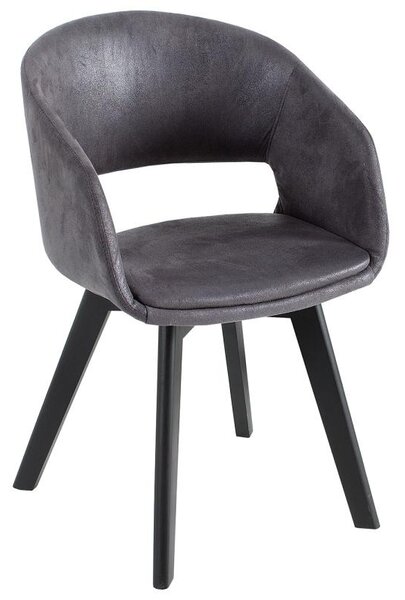 Designová židle Colby antik šedá