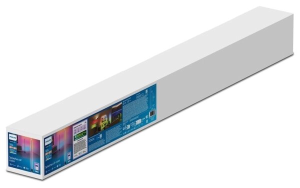 Philips -LED RGBIC Stmívat.stojací lampa GRADIENT LED/9,7W/230V 2200-6500K Wi-Fi