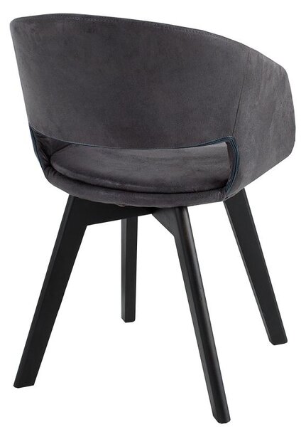 Designová židle Colby antik šedá