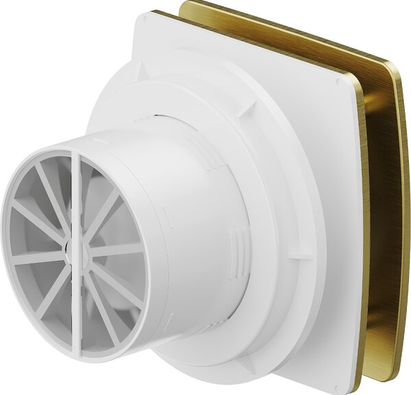 Mexen AXS 100 ventilátor do koupelny, zlatý - W9601-100-50
