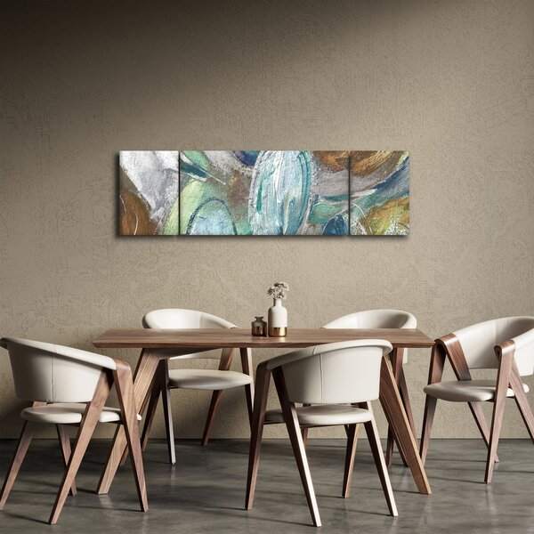 Obraz - Abstraktní malba postavy (170x50 cm)