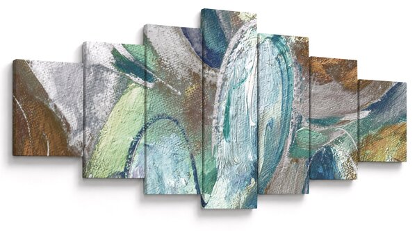 Obraz - Abstraktní malba postavy (210x100 cm)