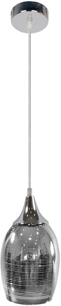 Candellux Marina závěsné svítidlo 1x60 W chrom 31-60174