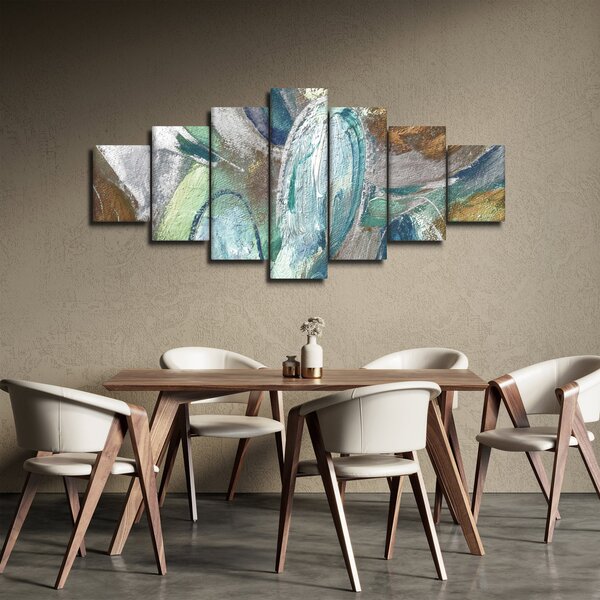 Obraz - Abstraktní malba postavy (210x100 cm)