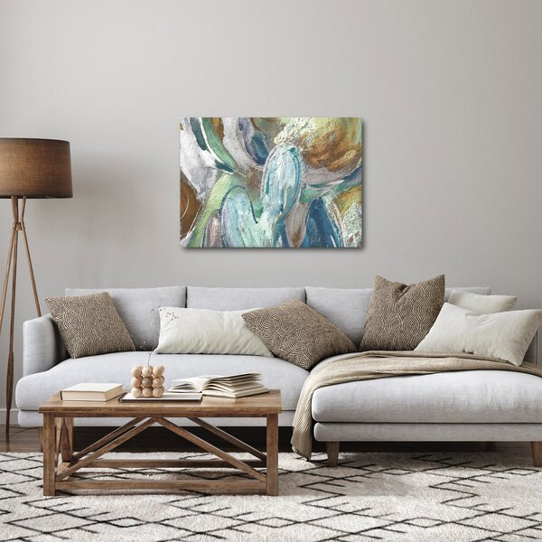Obraz - Abstraktní malba postavy (70x50 cm)