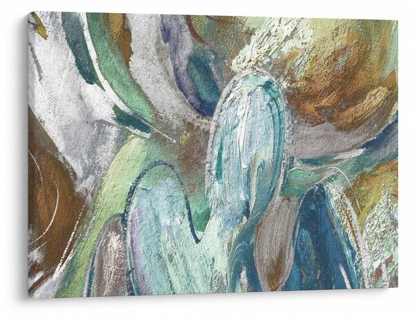 Obraz - Abstraktní malba postavy (70x50 cm)