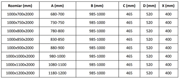 Mexen Velar, sprchový kout s posuvnými dveřmi 100(dveře) x 75(stěna) cm, 8mm čiré sklo, bílá, 871-100-075-01-20