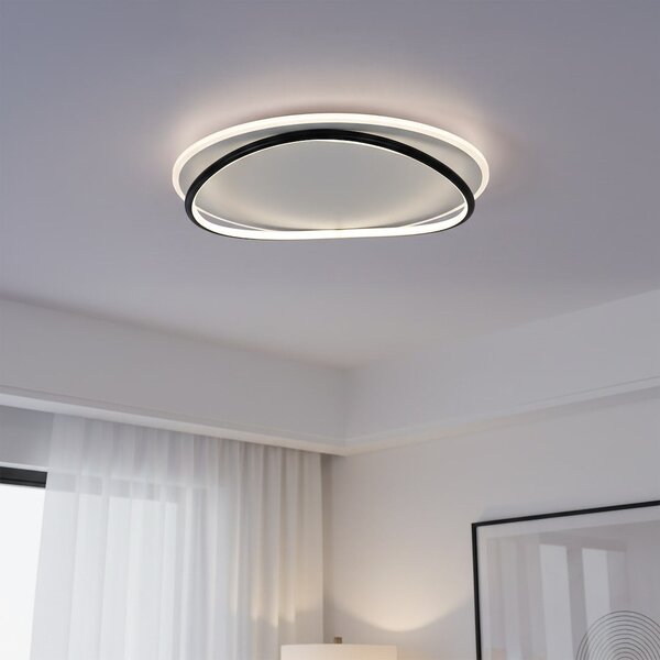 Stropní LED svítidlo Halo, 2x LED 38w, 4000k, b