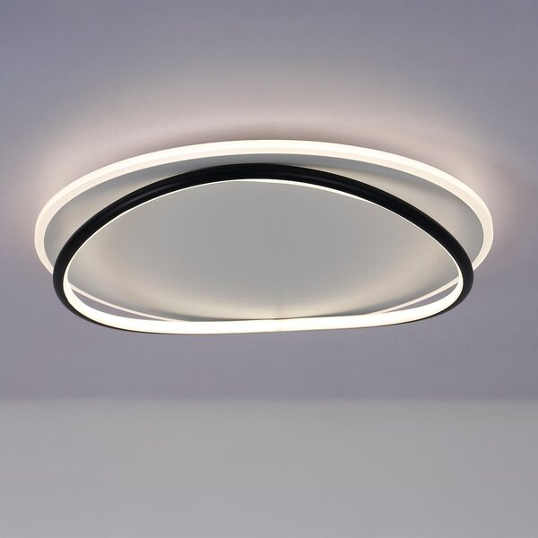 Stropní LED svítidlo Halo, 2x LED 38w, 4000k, b