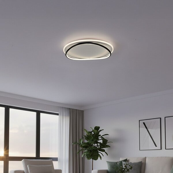 Stropní LED svítidlo Halo, 2x LED 38w, 4000k, b