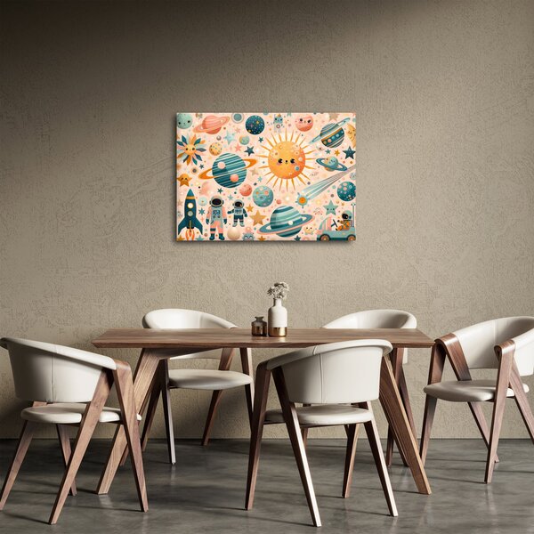 Obraz - Kousky z vesmíru (70x50 cm)