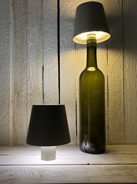 Dotyková stolní lampa na láhev Barva: Šedá