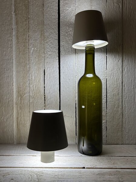 Dotyková stolní lampa na láhev Barva: Šedá