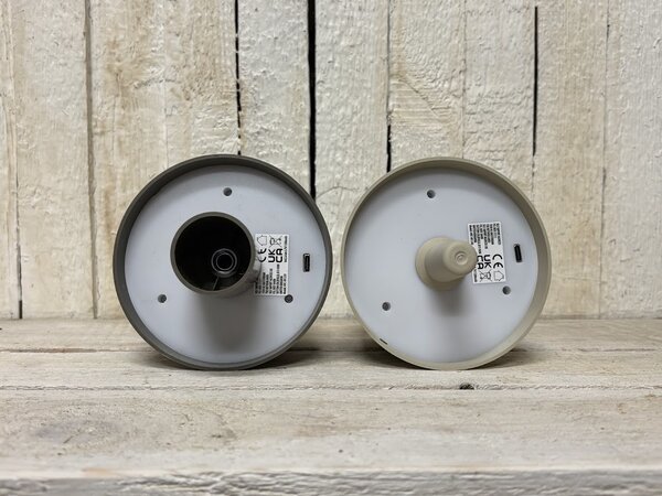 Dotyková stolní lampa na láhev Barva: Šedá