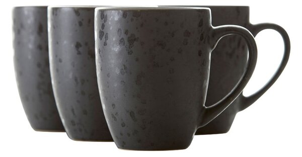 Černé/tmavě modré keramické hrnky v sadě 4 ks 300 ml Gastro Black/Mix – Bitz