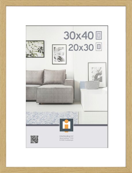RÁM NA OBRAZY, 1 foto 30 cm x 40 cm - Fotorámečky & obrazové rámy