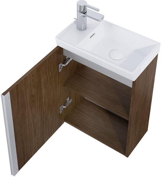 Elita Spring umyvadla se skříňkou 45.5 cm ořechová RE020450137060