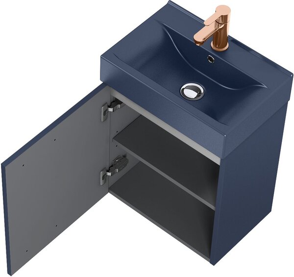 Elita Tiny umyvadla se skříňkou 45 cm modrá RE020450157030
