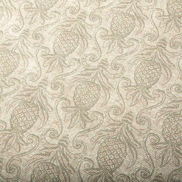Oboustranná prošívaná deka na postel z mikrovlákna | Béžovo-hnědá ornamentální vzor | Letní přehoz 150x200 / 220x240 cm Velikost: 150×200 cm