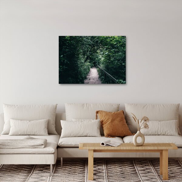 Obraz - Cesta lesem (70x50 cm)
