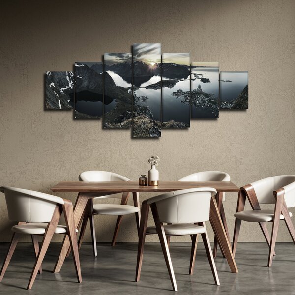 Obraz - Norské pohoří (210x100 cm)