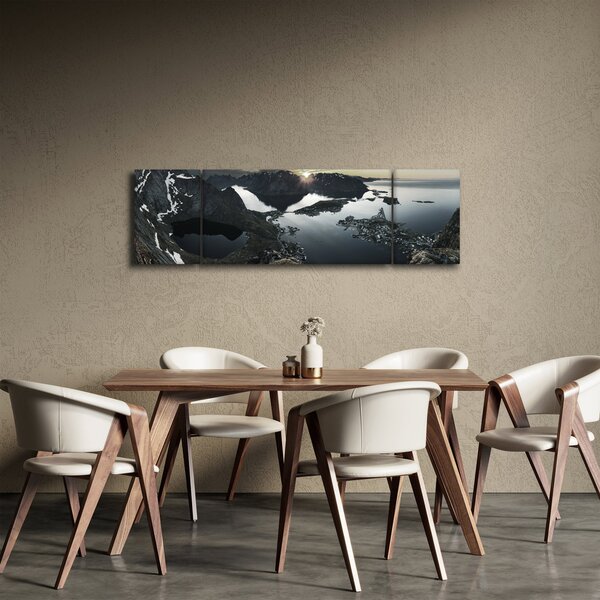 Obraz - Norské pohoří (170x50 cm)